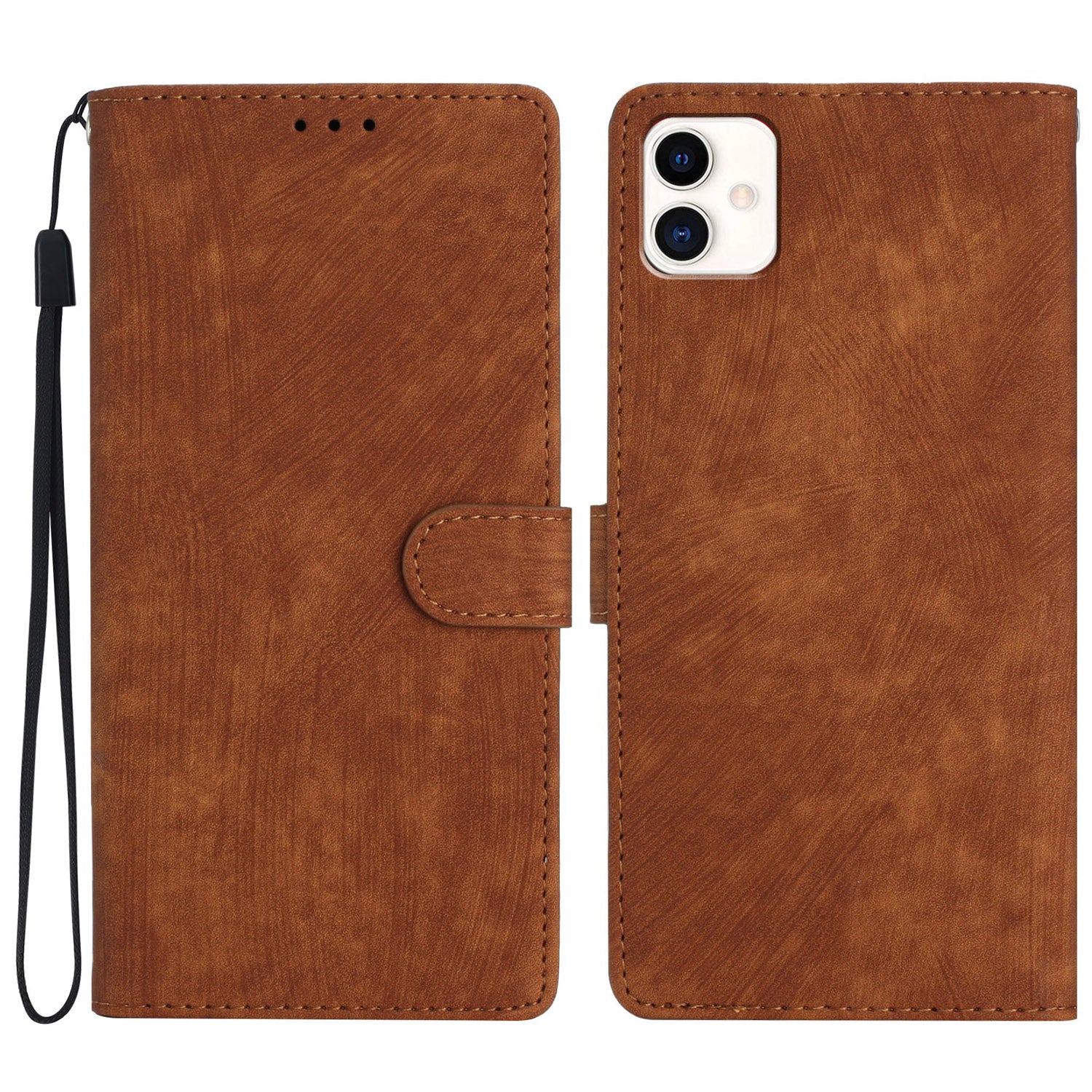 For Samsung Galaxy A05 4G Case PU Leather Folding Stand Solid Color Phone Cover For Samsung Galaxy A05 4G Case PU Leather Folding Stand Solid Color Phone Cover